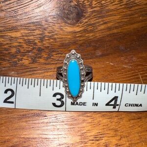Sterling Silver & turquoise ring